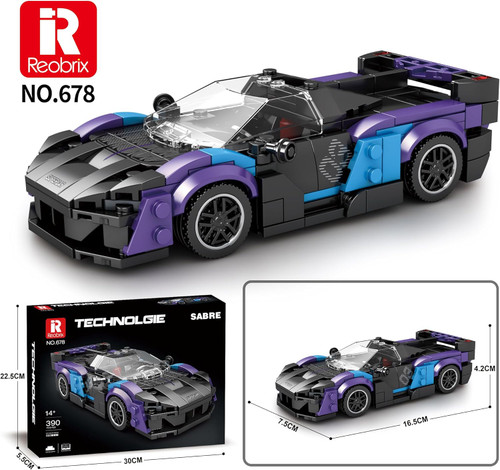 Reobrix 678 McLaren Sabre 1/24