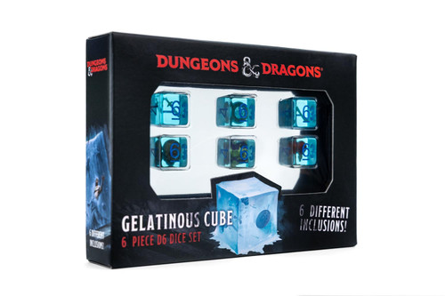 Fanroll 10967 D&D Gelatnous Cube D6 Set