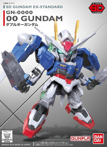 Bandai 5065622 #08 SDEX 00 Gundam Model Kit