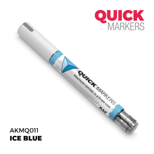 AK Interactive AKMQ011 Ice Blue Quick Marker