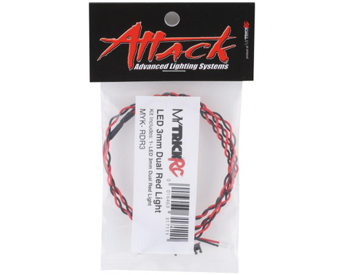 MyTrickRC MYKRDR3 3mm Dual LED, Red