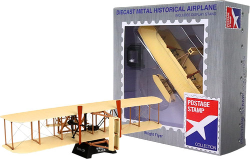 Daron Worldwide Trading PS5555 Wright Flyer 1/72 Diecast Model - Postage Stamp Collection