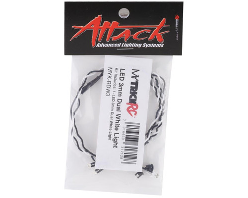 MyTrickRC MYKRDW3 3mm Dual LED, White
