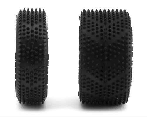 UpGrade RC UPG10011 Micro Spiker Pre-Mounted Front and Rear Carpet Tires for Losi Micro-B, White