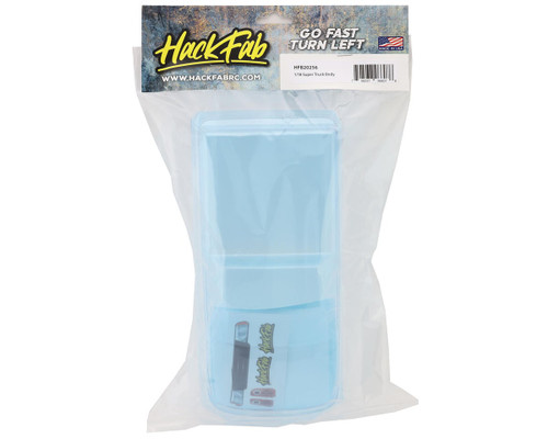 HackFab HFB20256 Losi Micro-B 1/18 Super Truck Body, Clear