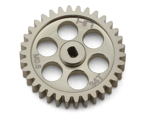 Hot Racing LMCB34HM05 Losi Micro-B Aluminum Speed-Run Spur Gear, 34T