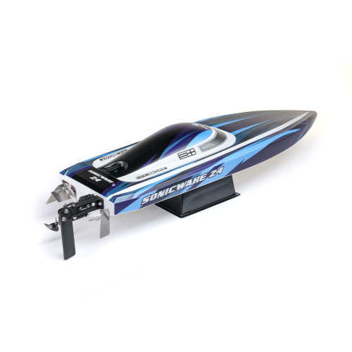 Pro Boat PRB-1992T2 Sonicwake 24" Self-Righting Brushless Deep-V RTR, Blue