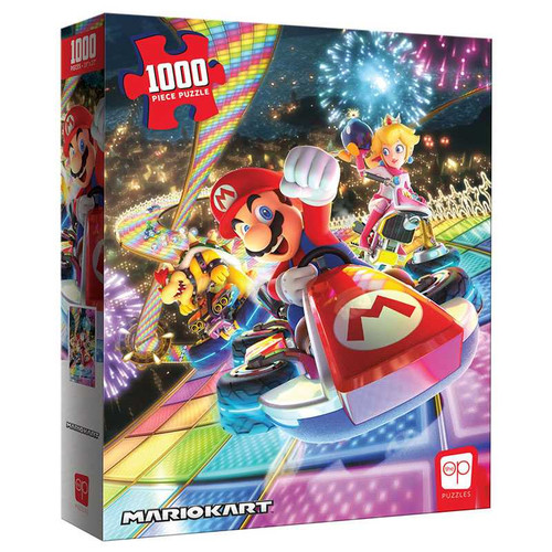 The Op Games PZ005734 Mario Kart Rainbow Road 1000 Piece Puzzle