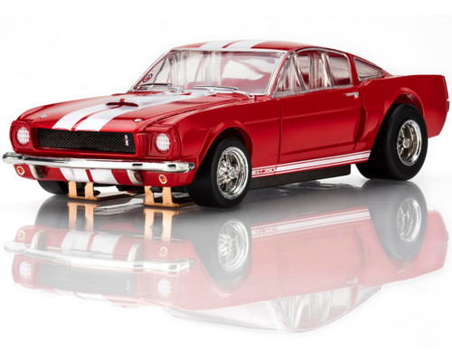 AFX Racing 22152 Shelby GT350 1966 Red White Stripes