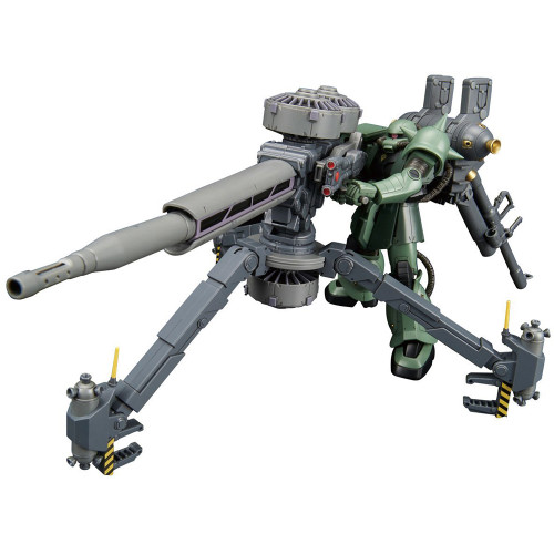Bandai 5068501 MS-06 Zaku II + Big Gun Set Gundam Thunderbolt Ver. HG 1/144 Scale Model Kit