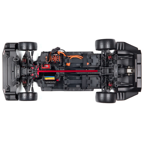 ARRMA ARA7617V2T1 1/7 Felony 6S AVC 4X4 RTR Brushless All-Road Street Bash, Black