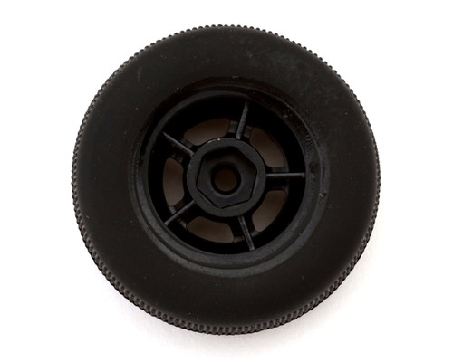 1RC Racing 1RC5702 1/24 Asphalt Late Model Pre-Mounted Tires (Black) (4) (Front & Rear) (Soft)