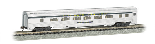 Bachmann 14753 N 85' FT Coach w/ lighted Interior, B&O