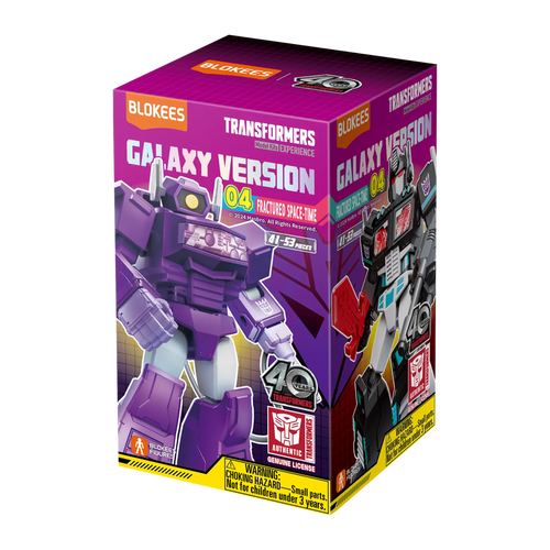 Blokees 73904 Transformers Galaxy Version 04 Fractured Space-Time Model Figures, Randomly Chosen