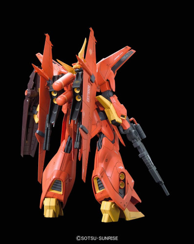 BAN5072075 #006 Bawoo Neo Zeon Attack Use Prototype Transformable Mobile Suit AMX-107 RE/100 1/100 Scale Model Kit
