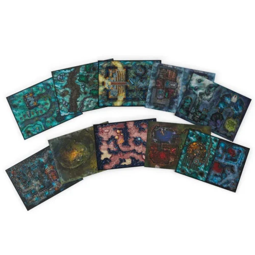Wizards of the Coast D60180000 Dungeons & Dragons RPG: Ravenloft - Horrors Within Map Pack