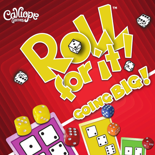 Calliope Games CLP223 Roll For It! Going BIG! Red Edition