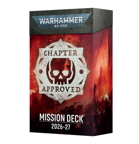 Warhammer 40-65 Chapter Approved 2026-27: Mission Deck 