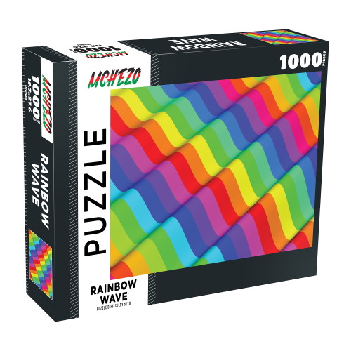 Mchezo Puzzles MC-0001 Rainbow Wave 1000pc Puzzle
