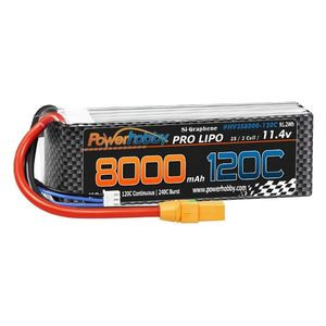 PHB3S8000120CXT90: 3S 11.4V 8000mAh