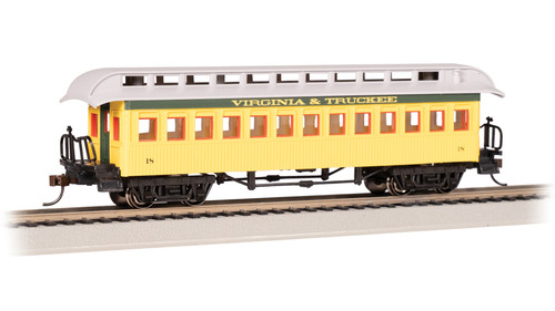 Bachmann 15107 HO Coach 1860-1880 Era, Virginia & Truckee #18
