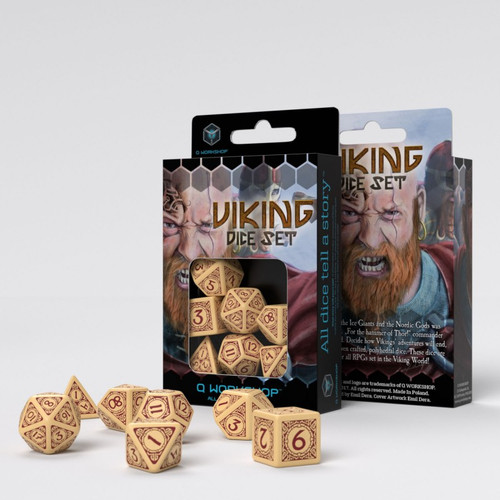 Q Workshop SVIK01 Viking Dice Set Valhalla