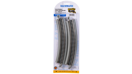 Bachmann 44549 HO 18" Nickel Silver Radius Curved Electronic Auto-Reversing Track