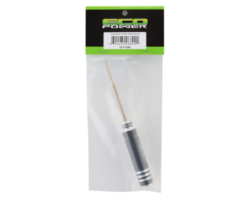 EcoPower ECP-3084 Titanium Nitride Coated Hex Driver w/Aluminum Handle, 0.9mm