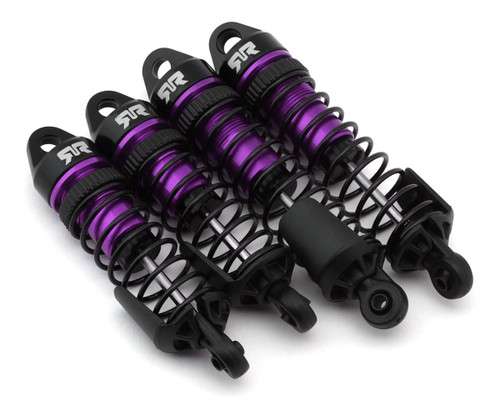 ARRMA ARA2762 Shock Set, F/R Assembled,700cSt Oil, Purple
