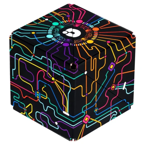 Fun In Motion Toys FIMSHA54QM Shashibo: Meow Wolf: Q-Dot Map Denver
