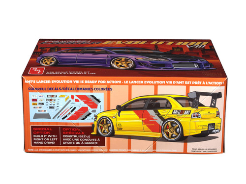 AMT AMT1552M 2005 Mitsubishi Lancer Evo 1/25 Scale Model Kit