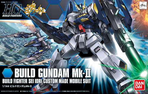 Bandai 5069219 #004 RX-178B Build Gundam Mk-II Build Fighter Sei Iori Custom Made Mobile Suit HG 1/144 Scale Model Kit