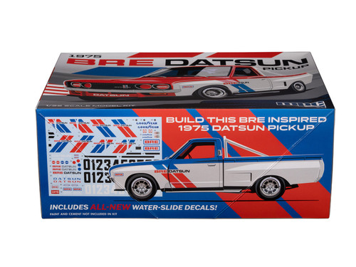 MPC MPC1029 1975 Datsun Pickup BRE 1/25 Scale Model Kit