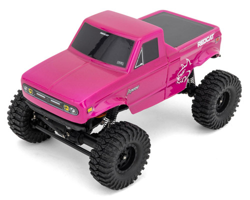 Redcat RER44375 Ascent-32 V2 1/32 4WD RTR Rock Crawler, Pink w/2.4GHz Radio, Battery & Charger