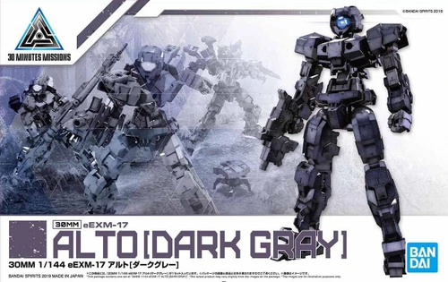 Bandai 5058188 30MM #09 eEXM-17 Alto [Dark Gray] 1/144 Scale Model Kit