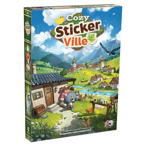 Asmodee UGCSV0101 Cozy Stickerville