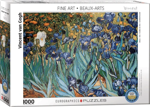 Eurographics 6000-4364 Irises by Vincent Van Gogh 1000 Piece Puzzle