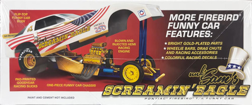 MPC MPC1044 Firebird Funny Car 250th USA Anniversary 1/25 Scale Model Kit