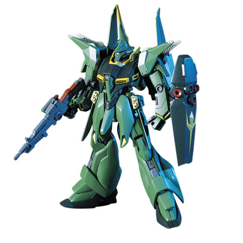 Bandai 5055727 #031 AMX-107 Bawoo Neo-Zeon Attack Use Transformable Mobile Suit HGUC 1/144 Scale Model Kit