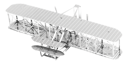 Metal Earth MMS042 Wright Brothers Airplane 3D Metal Model Kit
