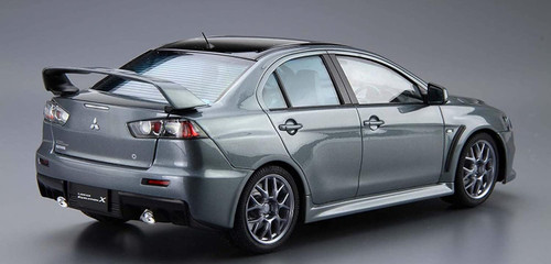 Aoshima AOS-057957 2015 Mitsubishi CZ4A Lancer Evolution X Final Edition 1/24 Scale Model Kit
