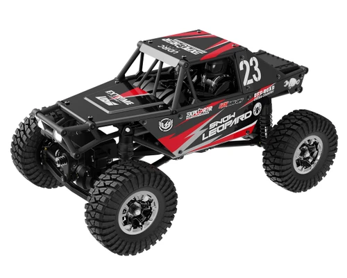 UDI RC UCX2405B Snow Leopard 1/24 Brushed RTR Micro Rock Crawler, Black w/2.4GHz Radio, Battery & Charger