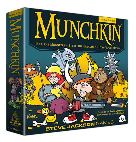 Steve Jackson Games SJG 4001 Munchkin Second Edition