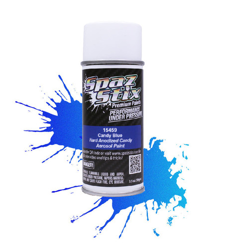 Spaz Stix 15459 Candy Blue Aerosol Paint 3.5oz Spaz Stix 15459 Candy Blue Aerosol Paint 3.5oz