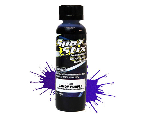 Spaz Stix 15600 Candy Purple Airbrush Paint 2oz Spaz Stix 15600 Candy Purple Airbrush Paint 2oz