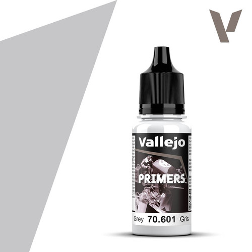 Vallejo 70.601 Model Color - Grey Surface Primer, 18 ml Bottle Vallejo 70.601 Model Color - Grey Surface Primer, 18 ml Bottle