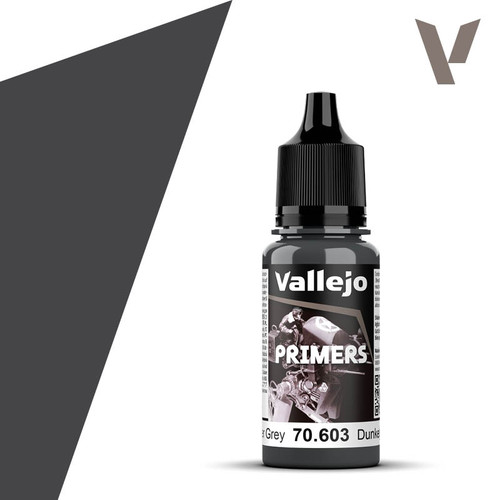 Vallejo 70.603 Model Color - German Panzer Grey RAL 7021 Surface Primer, 18 ml Bottle Vallejo 70.603 Model Color - German Panzer Grey RAL 7021 Surface Primer, 18 ml Bottle