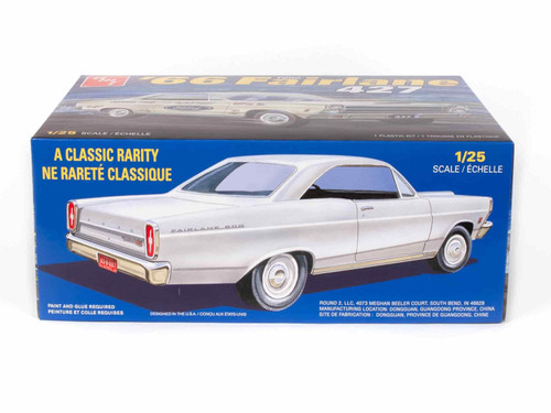 AMT 1263 1966 Ford Fairlane 427 1/25 Scale Model Kit AMT 1263 1966 Ford Fairlane 427 1/25 Scale Model Kit