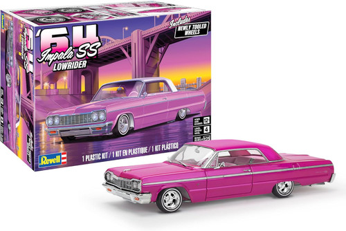 Revell 14557 1964 Chevy Impala SS Lowrider 1/25 Scale Model Kit Revell 14557 1964 Chevy Impala SS Lowrider 1/25 Scale Model Kit