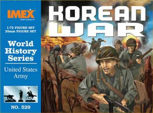 IMEX 529 Korean War US Army 1/72 Scale Figures Kit IMEX 529 Korean War US Army 1/72 Scale Figures Kit